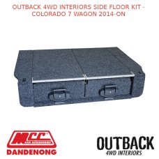 OUTBACK 4WD INTERIORS SIDE FLOOR KIT - COLORADO 7 WAGON 2014-ON